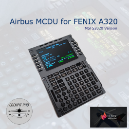 Airbus A320 MCDU for MSFS2020 Fenix A320